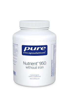 Nutrient 950 Without Iron 360 Capsules