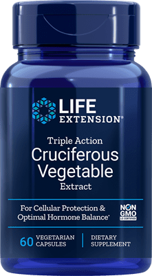 Triple Action Cruciferous Vegetable Extract - 60 Vegetarian Capsules