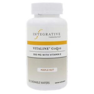 Vitaline CoQ10 200mg W/Vitamin E Wafer Maple Nut 400 Wafers